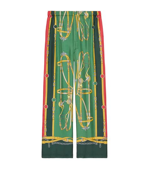 women's gucci trousers|gucci trousers harrods.